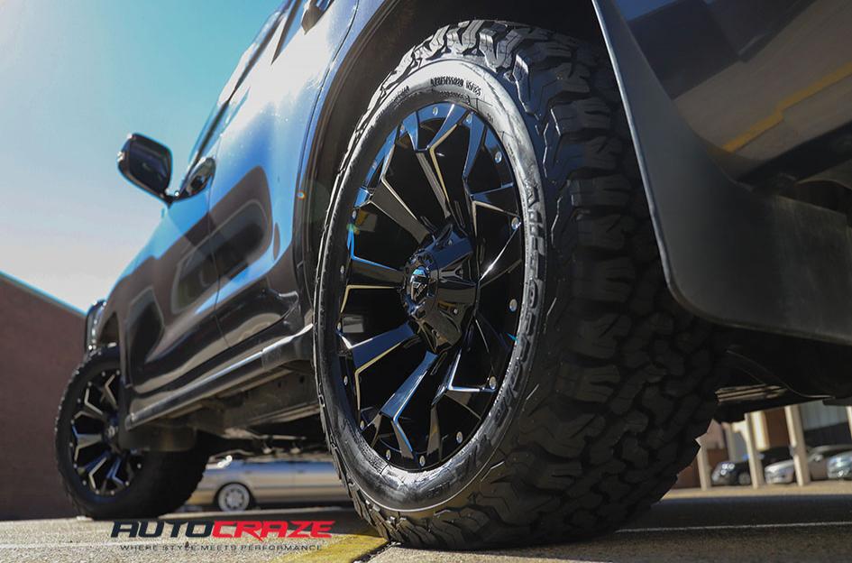 TOYOTA LANDCRUSIER ASSAULT GLOSS BLACK MILLED ACCENTS